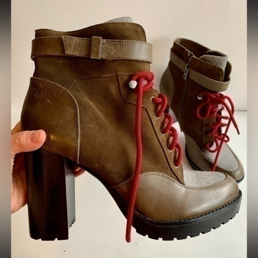 Antonio Melani Parton Combat Ankle Boots